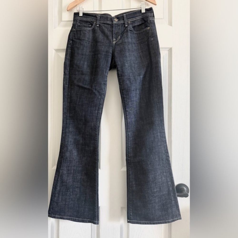 Nordstrom Dark Blue Flare Jeans
